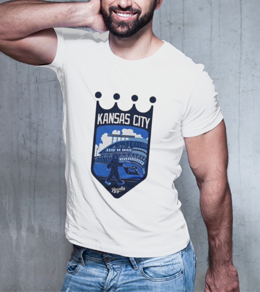 Kansas City Royals Bring Out The Blue Stadium Walk T-Shirt