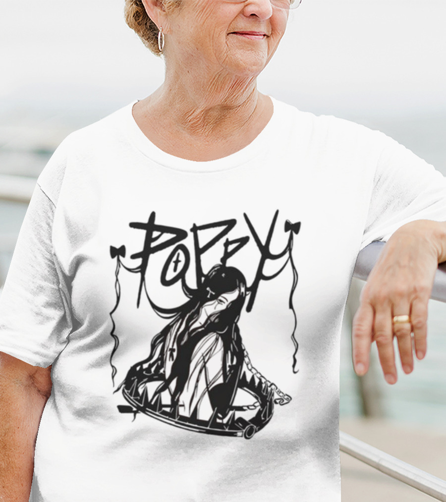 Poppy Bear Trap Dark Graphic T-Shirt