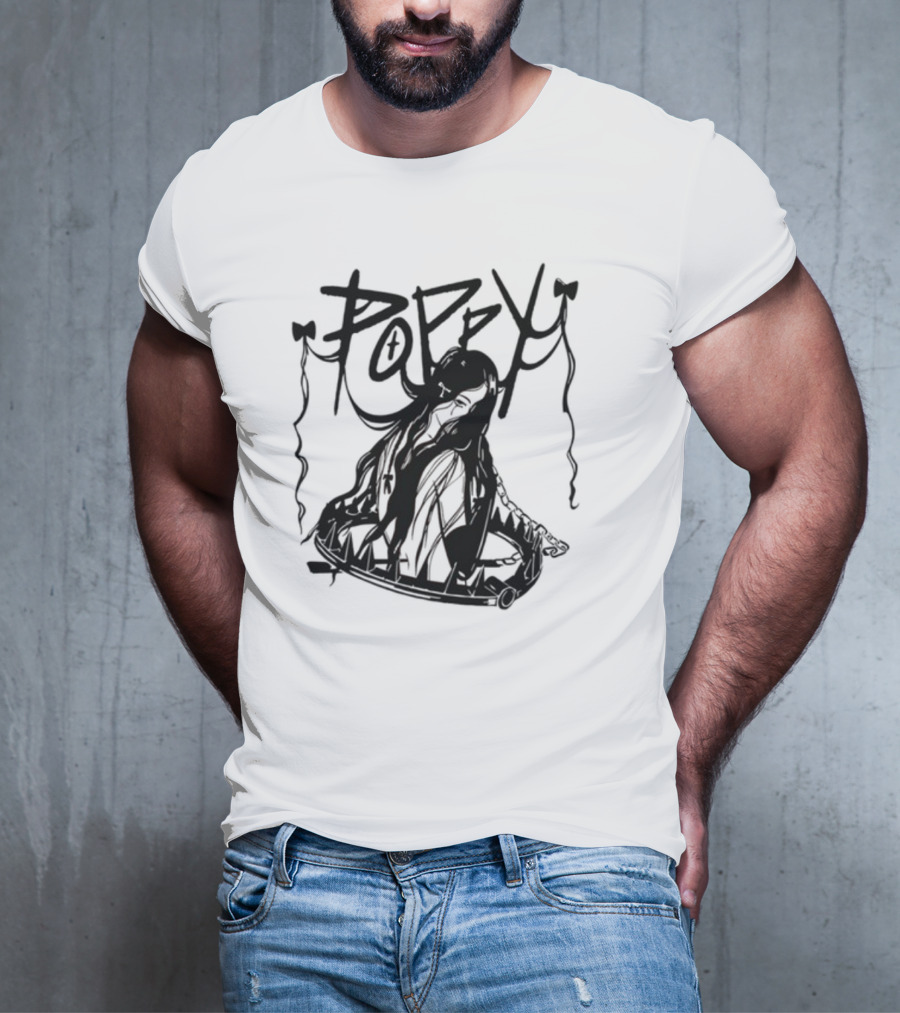 Poppy Bear Trap Dark Graphic T-Shirt