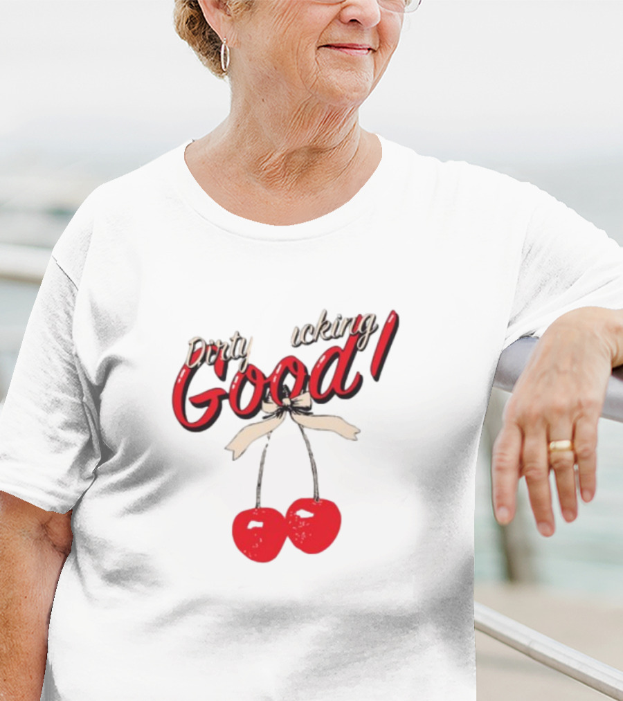 Dirty Good Cherries Bow T-Shirt