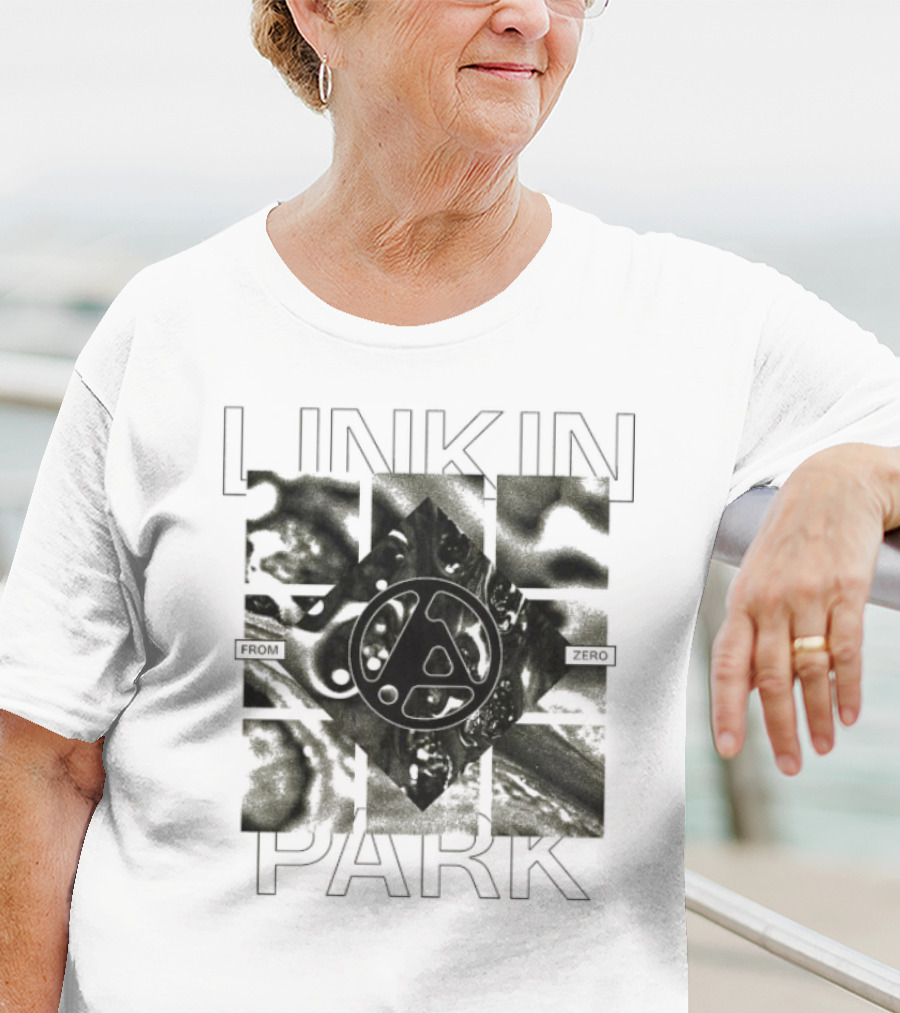 Linkin Park From Zero Strobe Sunburst Logo T-Shirt