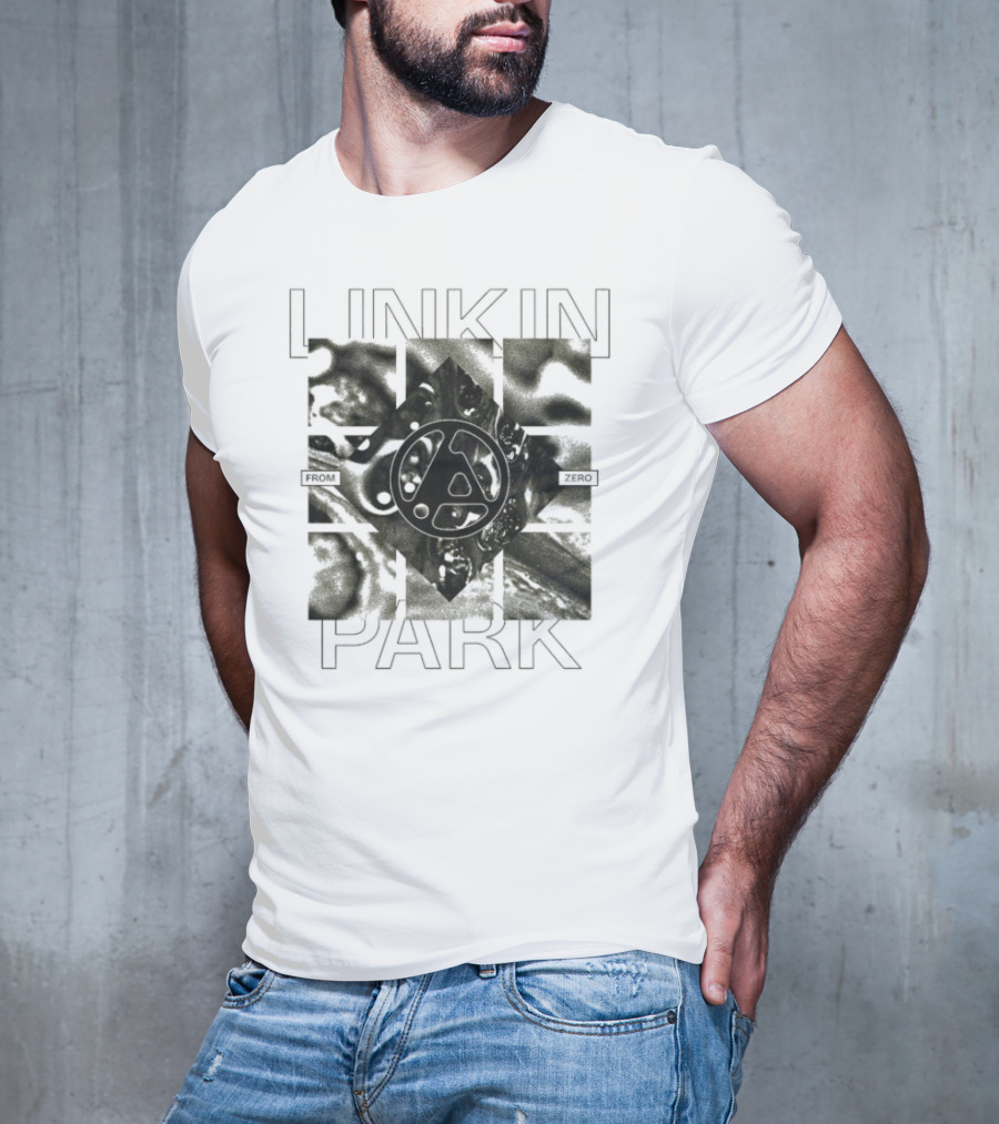 Linkin Park From Zero Strobe Sunburst Logo T-Shirt