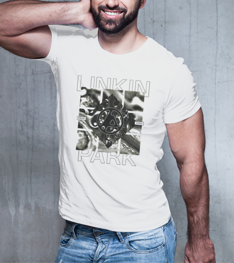 Linkin Park From Zero Strobe Sunburst Logo T-Shirt