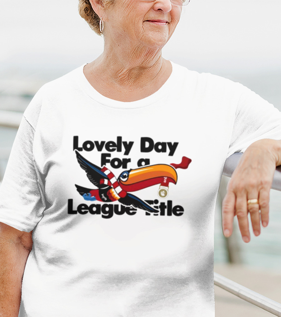 Lovely Day For A League Title Manchester United Toucan Soccer Victory T-Shirt