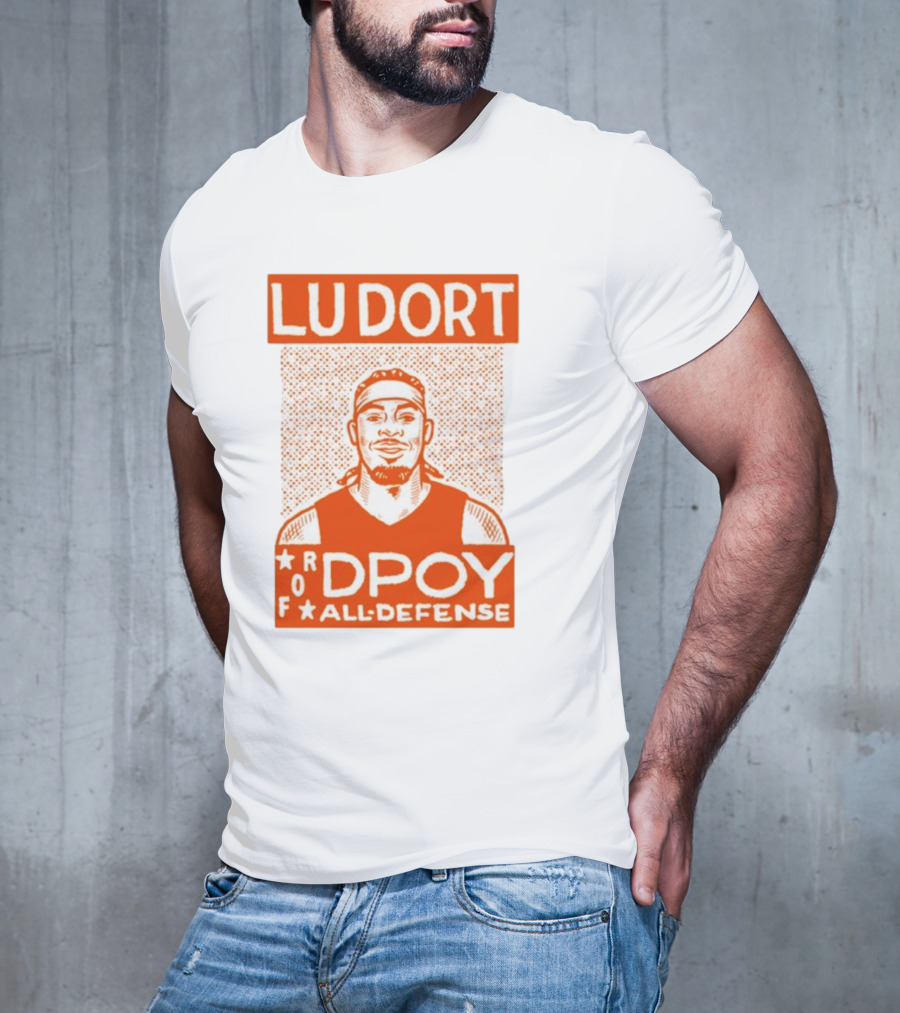 Lu Dort DPOY All Defense Recognition Graphic T-Shirt