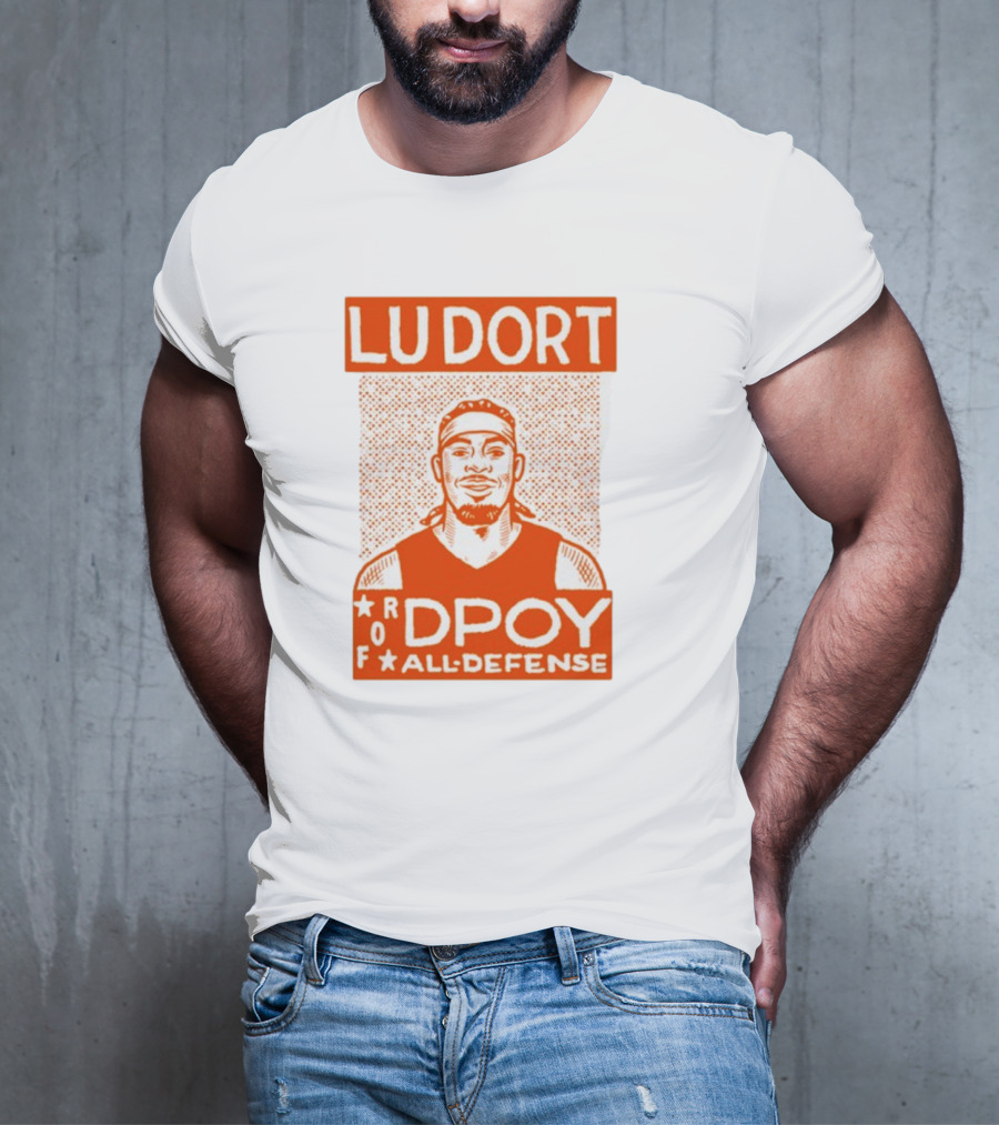 Lu Dort DPOY All Defense Recognition Graphic T-Shirt