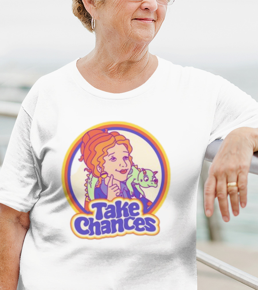 Magic School Bus Take Chances Ms. Frizzle And Liz Adventure T-Shirt