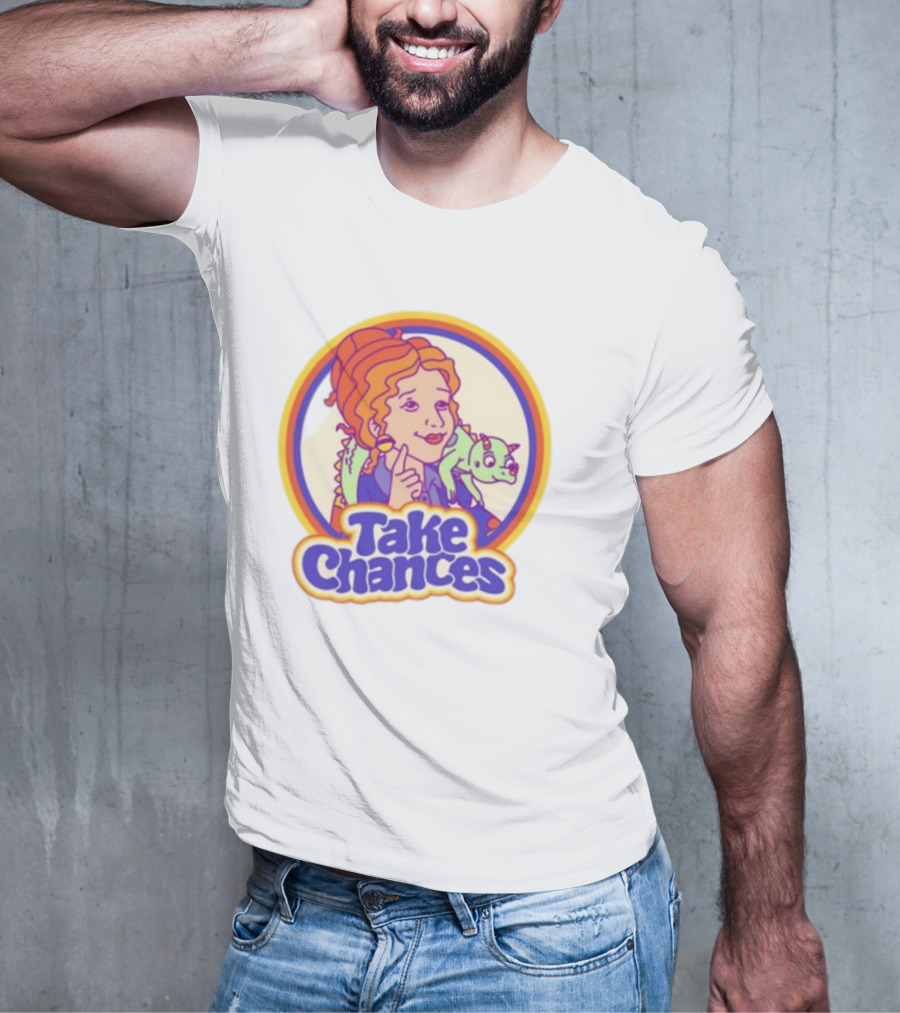 Magic School Bus Take Chances Ms. Frizzle And Liz Adventure T-Shirt