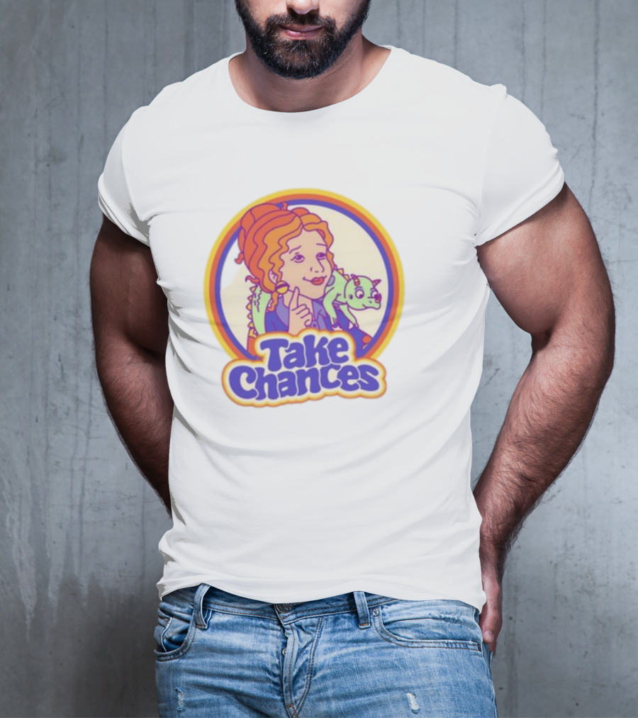 Magic School Bus Take Chances Ms. Frizzle And Liz Adventure T-Shirt