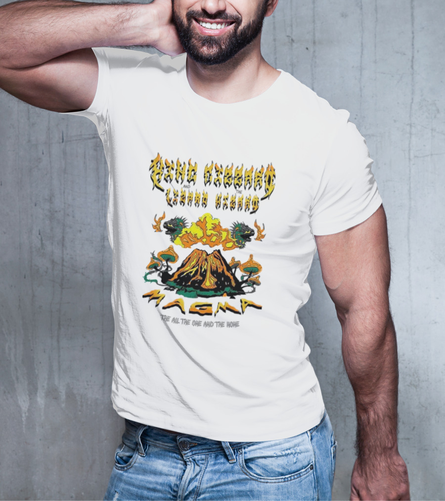 King Gizzard Lizard Wizard Magma Volcanic Imagery T-Shirt