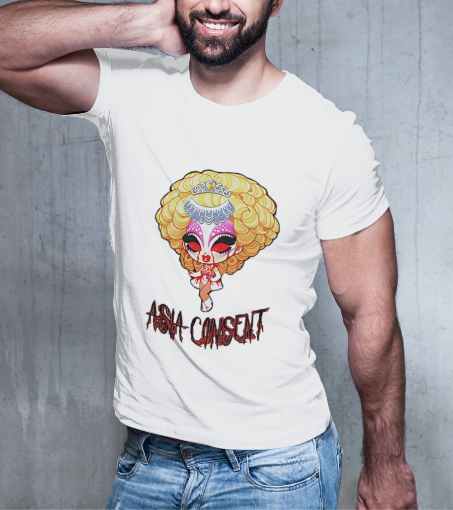 Asia Consent Doll Horror Marie Antoinette T-Shirt