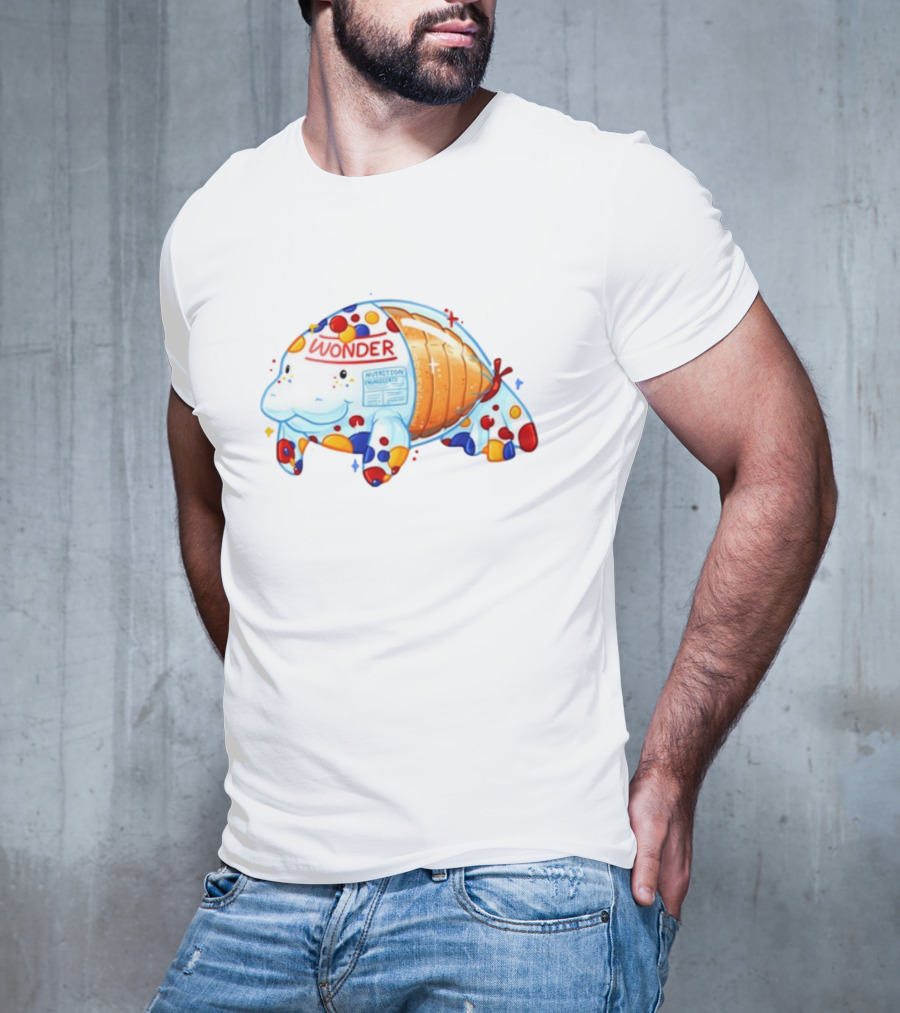 Oddarette Wonder Nutrition Ingredients Happy Manatee T-Shirt
