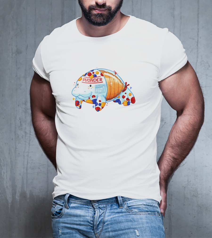 Oddarette Wonder Nutrition Ingredients Happy Manatee T-Shirt
