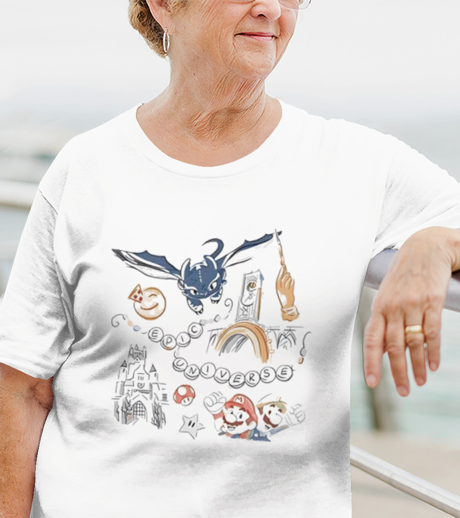 Epic Universe Orlando Park Disney Bauble Creature T-Shirt
