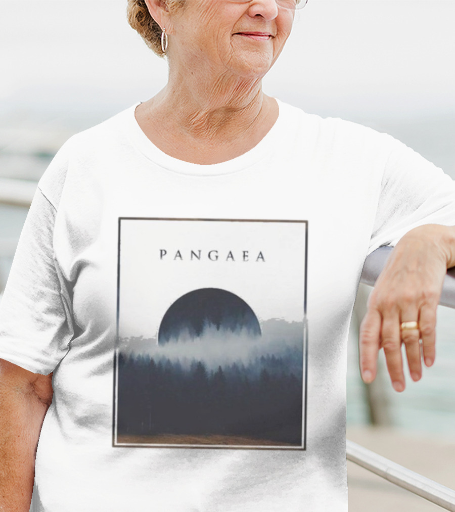 Pangaea Forest Circle Moon Mist T-Shirt