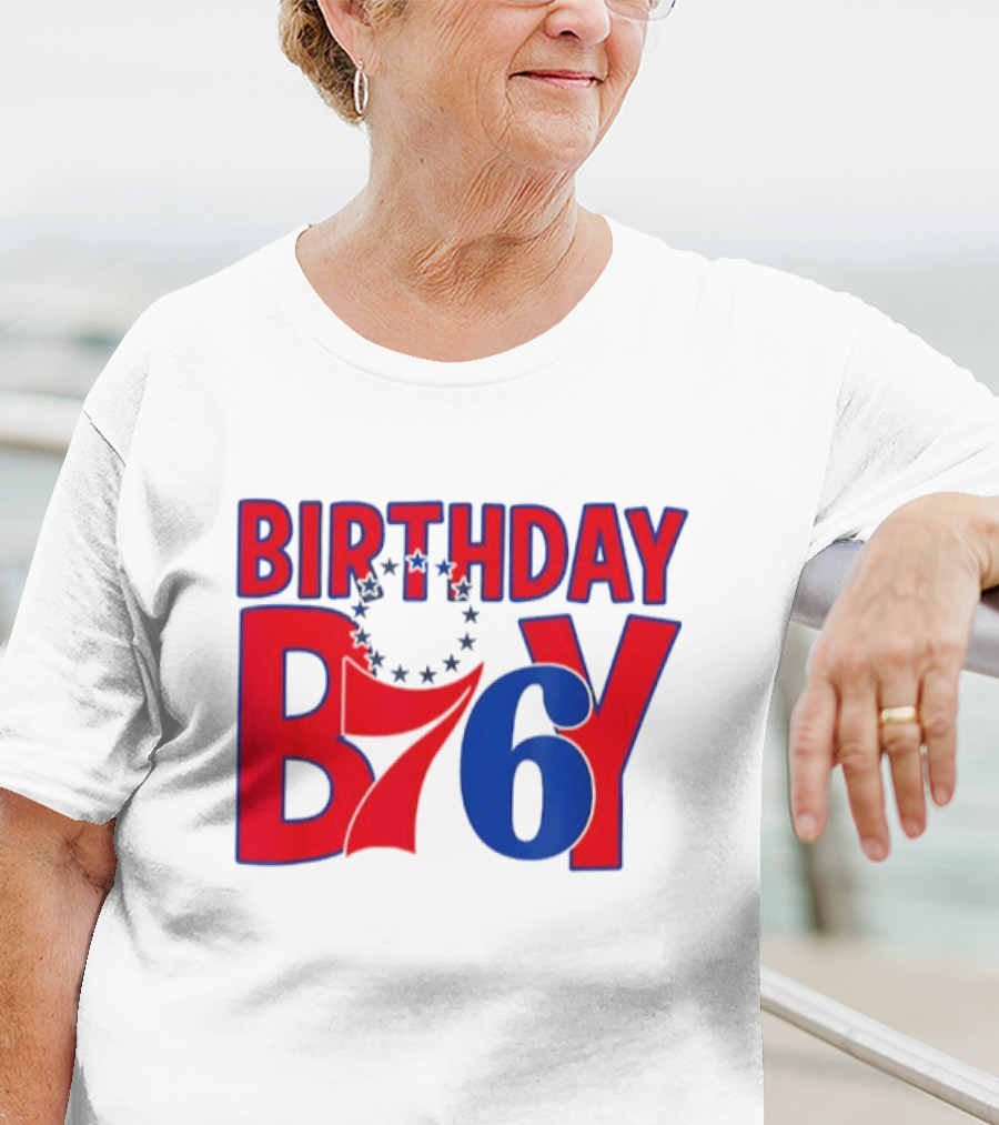 Philadelphia 76ers NBA Birthday Boy B76Y T-Shirt