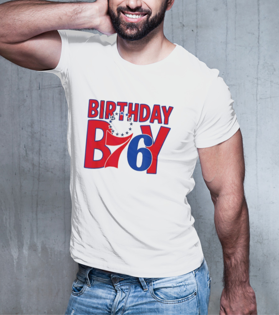 Philadelphia 76ers NBA Birthday Boy B76Y T-Shirt