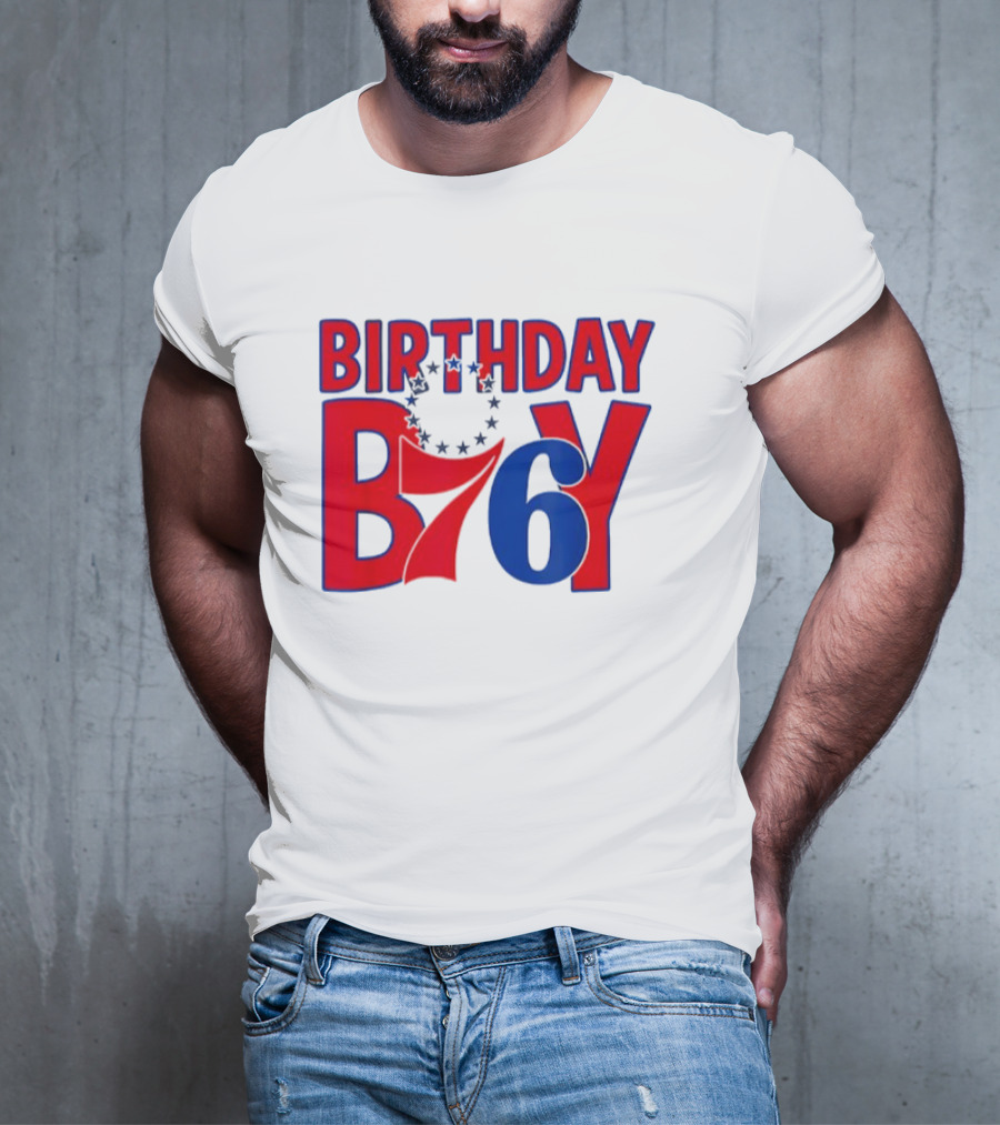 Philadelphia 76ers NBA Birthday Boy B76Y T-Shirt