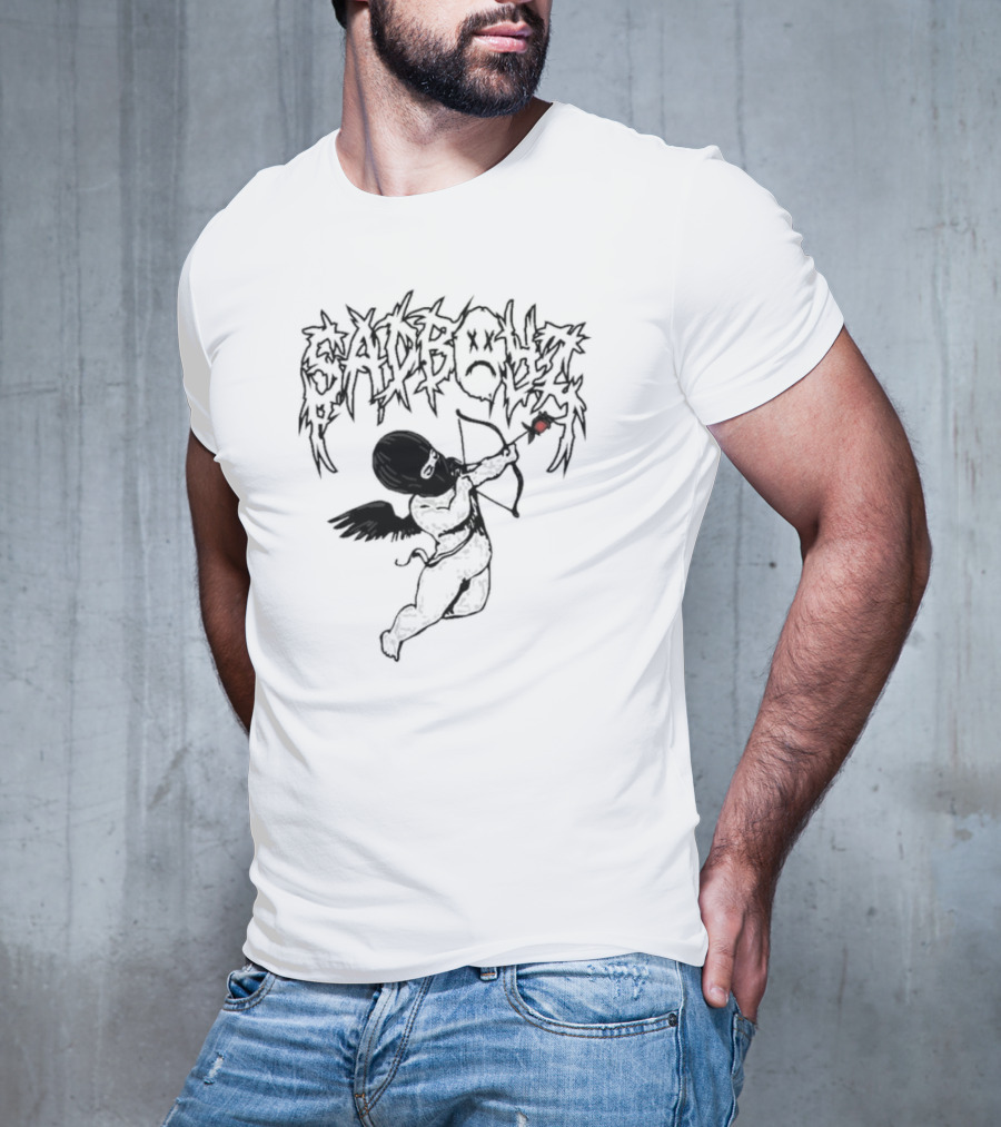 Sad Boyz Fallen Angel Cupid Wings Arrow T-Shirt