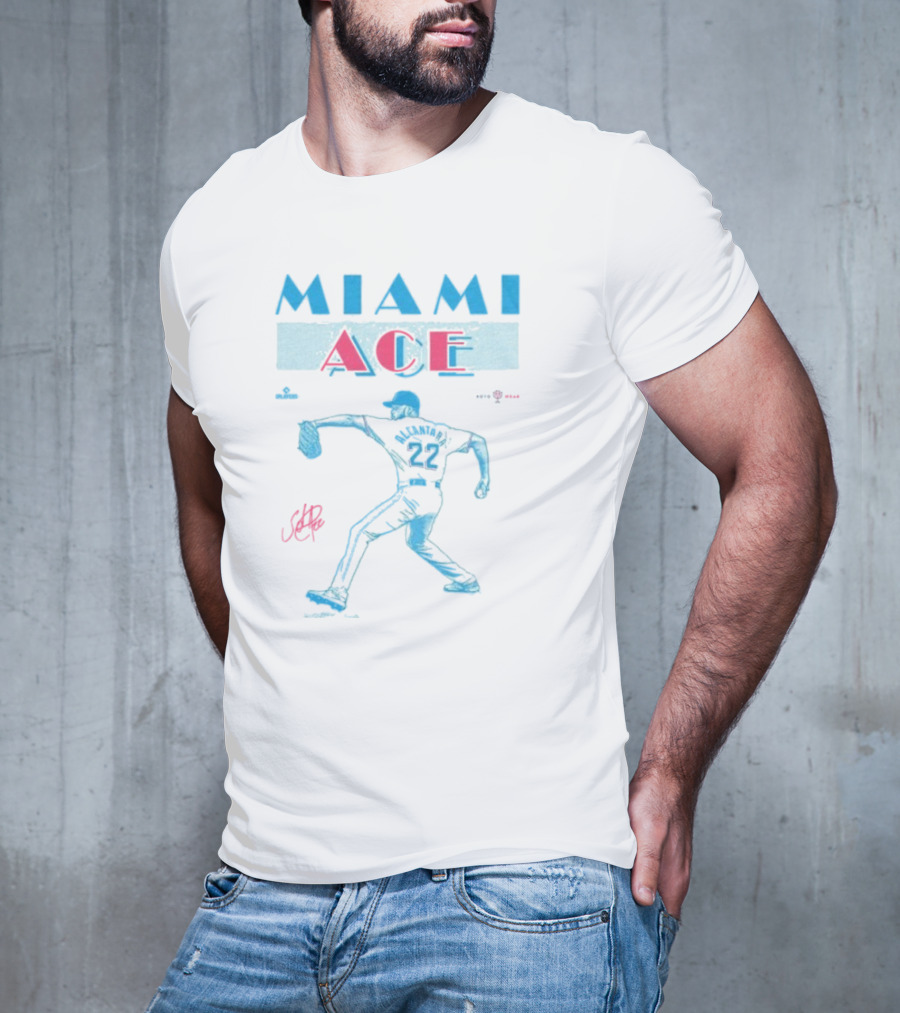 ```Sandy Alcántara 22 Miami Ace Miami Marlins``` T-Shirt