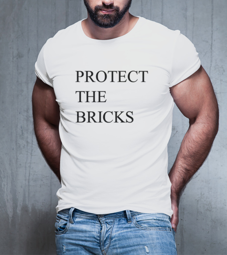 Protect The Bricks Basketball Defense Phrase T-Shirt