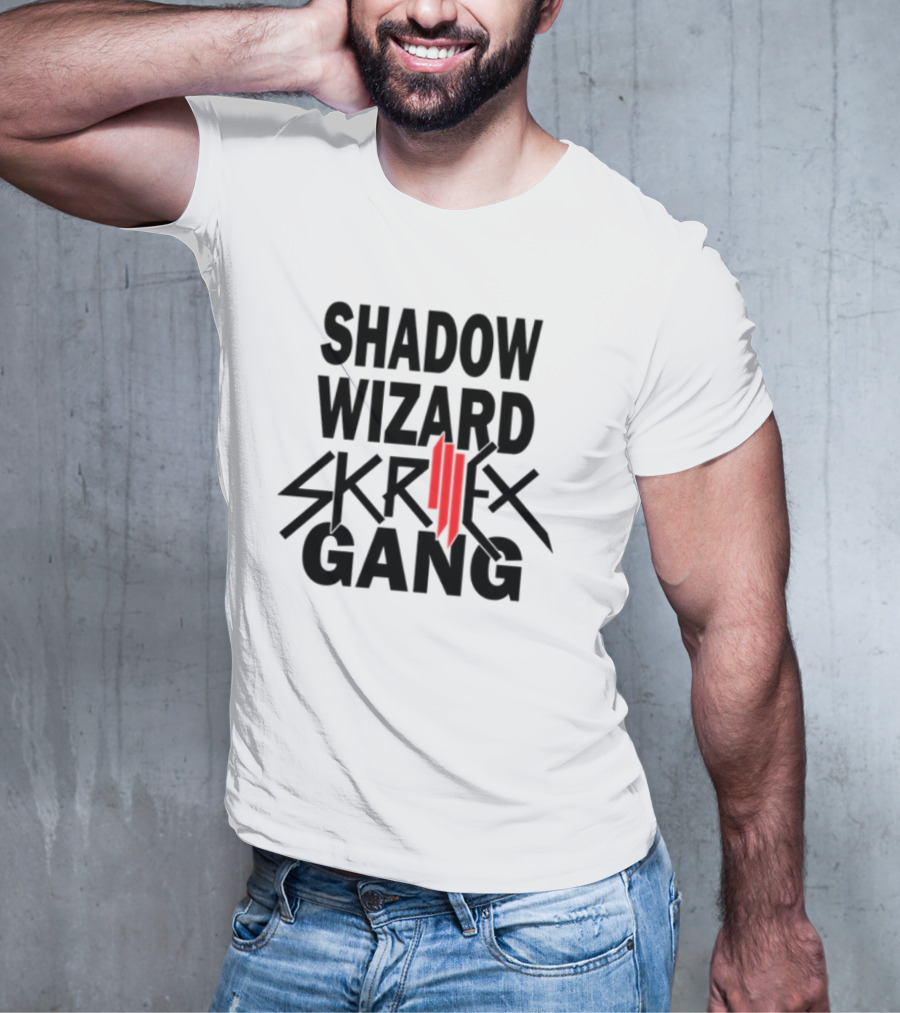 Shadow Wizard Skrillex Gang Red Brush Mark T-Shirt