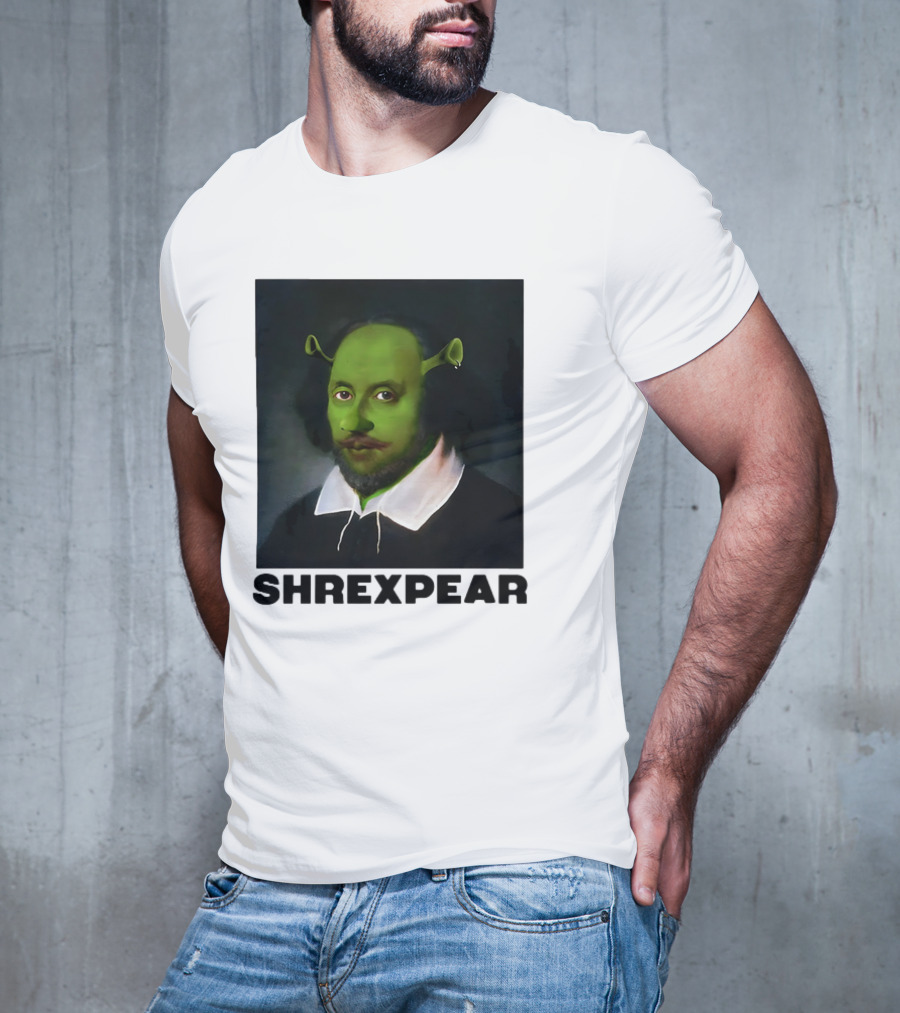 Shrek Shakespeare Shrexpear Parody Fusion T-Shirt