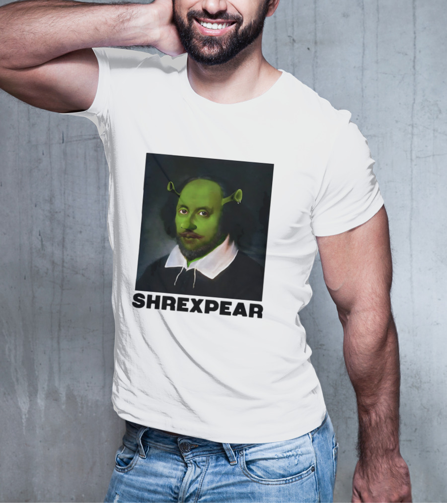 Shrek Shakespeare Shrexpear Parody Fusion T-Shirt