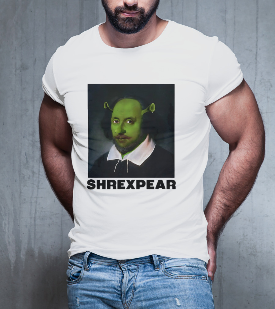 Shrek Shakespeare Shrexpear Parody Fusion T-Shirt