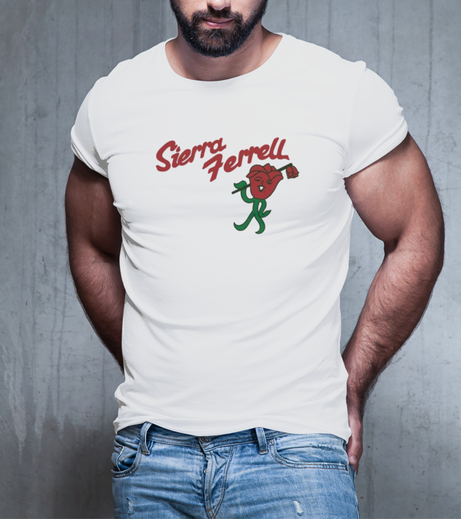 Sierra Ferrell Ramblin’ Rose Walking Flower Illustration T-Shirt