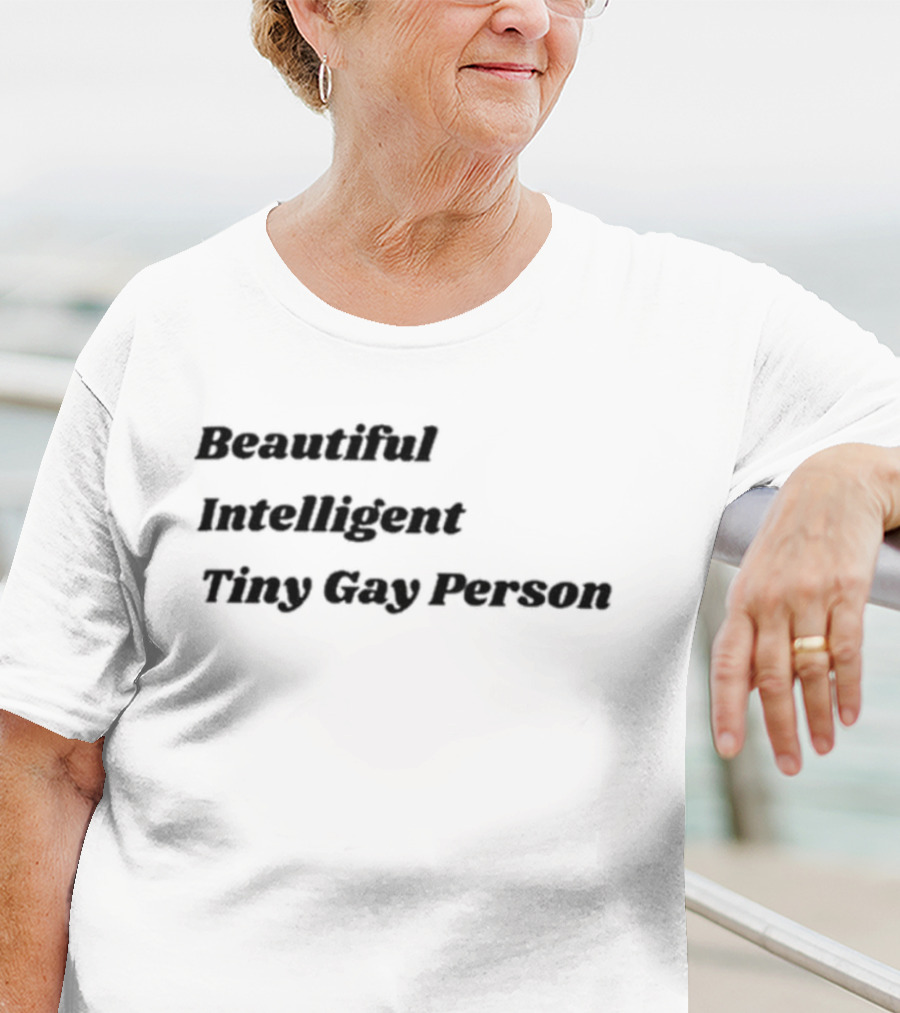 Nordic God Beautiful Intelligent Tiny Gay Person T-Shirt