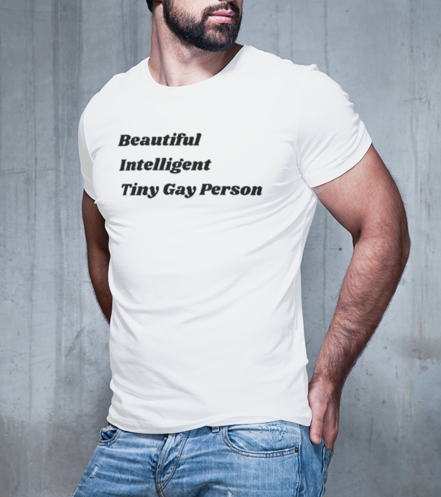 Nordic God Beautiful Intelligent Tiny Gay Person T-Shirt
