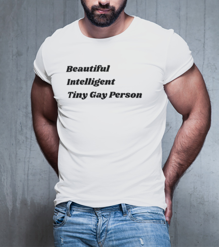 Nordic God Beautiful Intelligent Tiny Gay Person T-Shirt