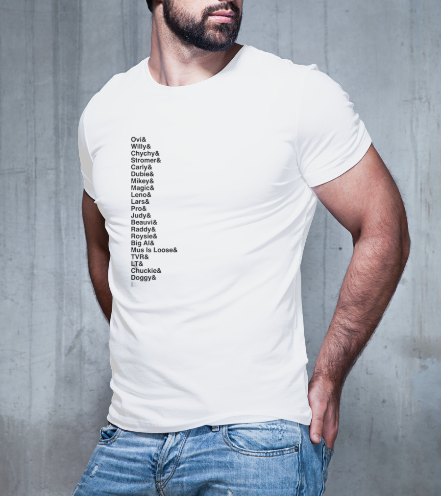 Washington Hockey Legends Team Players List The Babes T-Shirt