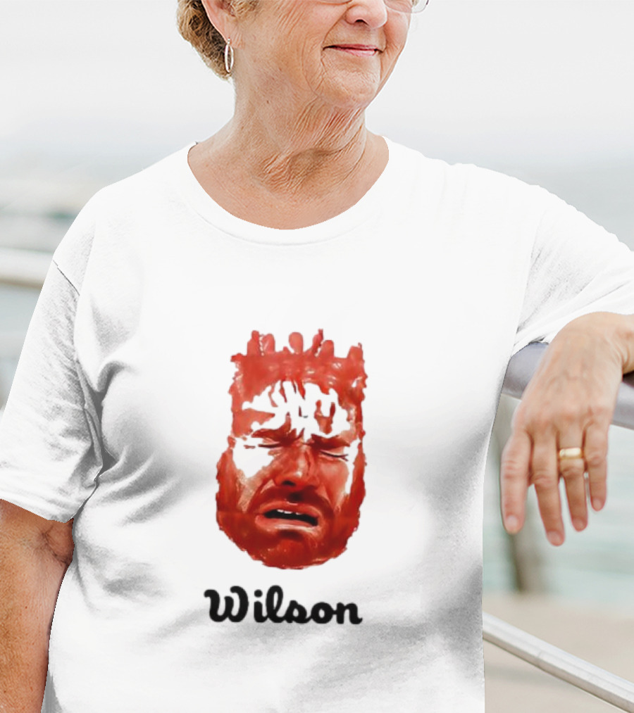 Wilson Tom Wilson Fake Crying Meme Red Face 2025 T-Shirt