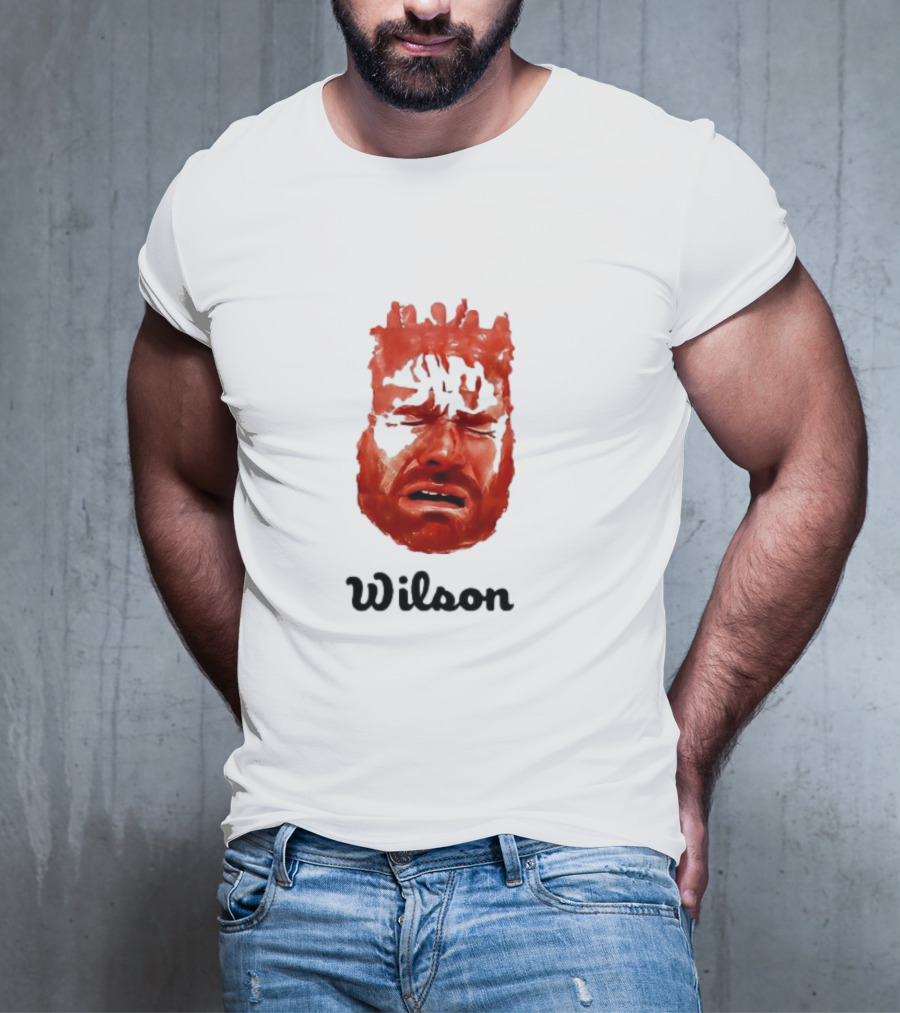 Wilson Tom Wilson Fake Crying Meme Red Face 2025 T-Shirt