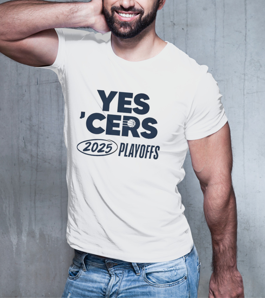 YES 'CERS 2025 NBA Playoffs Basketball T-Shirt