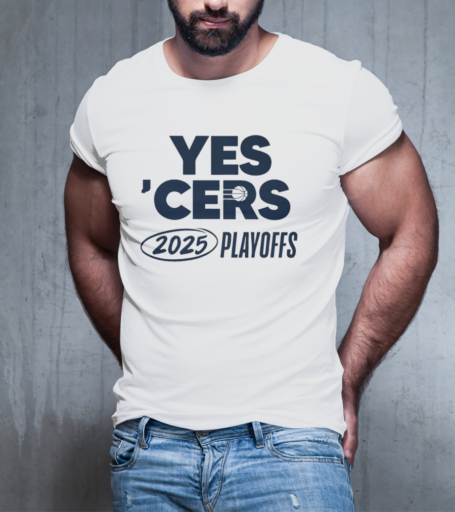 YES 'CERS 2025 NBA Playoffs Basketball T-Shirt