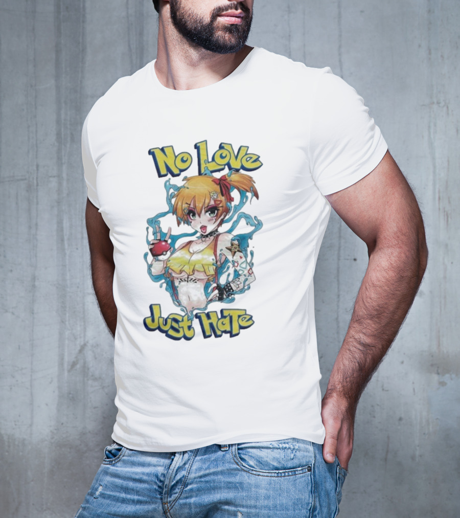 Within Destruction No Love Just Hate Pokemon T-Shirt