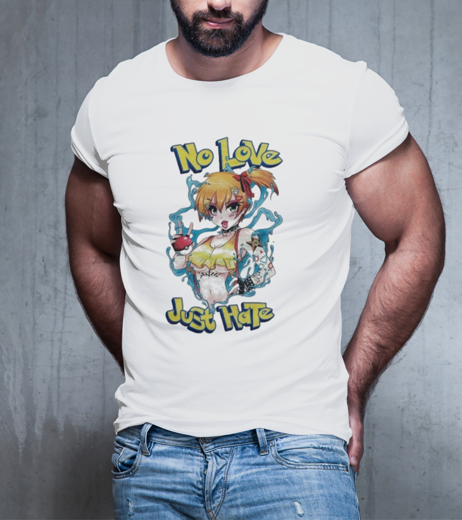 Within Destruction No Love Just Hate Pokemon T-Shirt