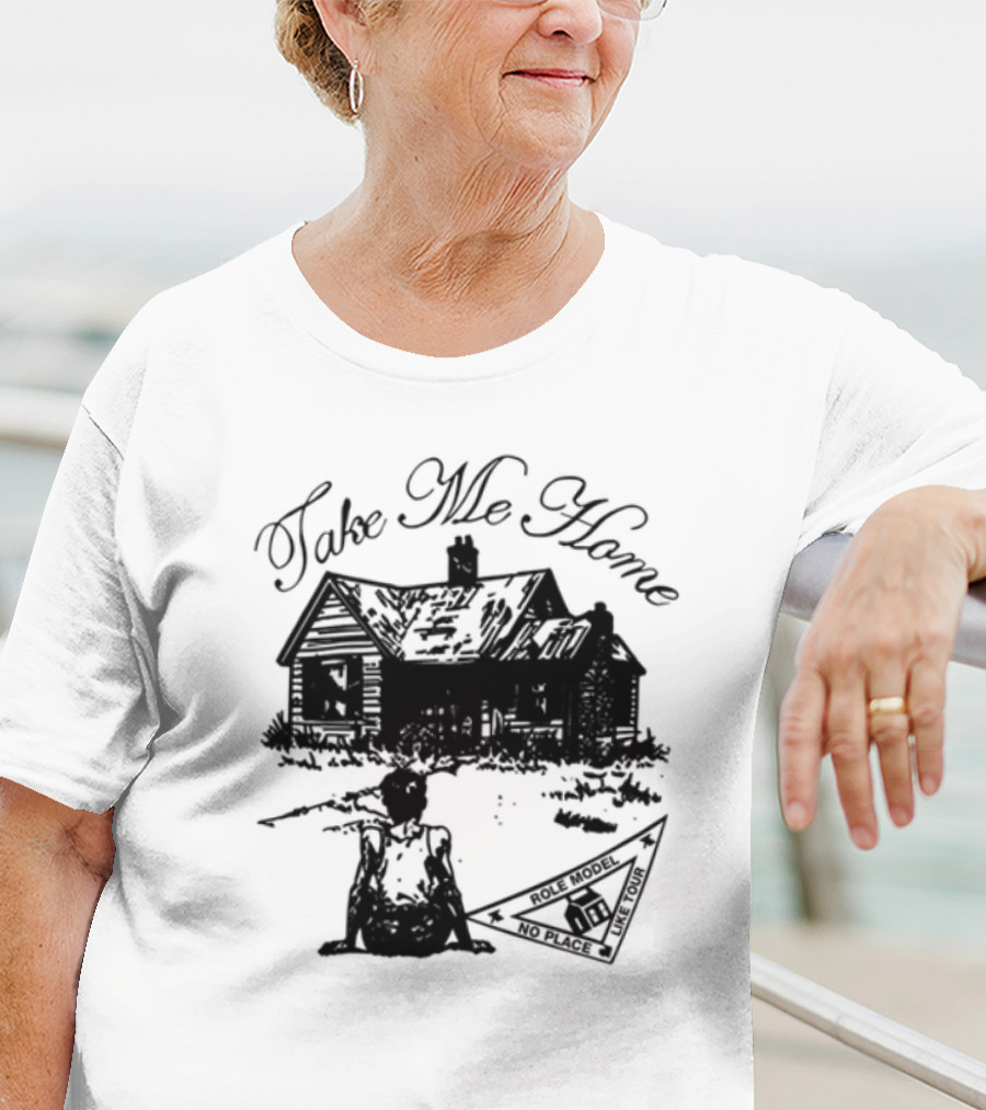 Take Me Home Country Roads Camping Adventure Scene T-Shirt