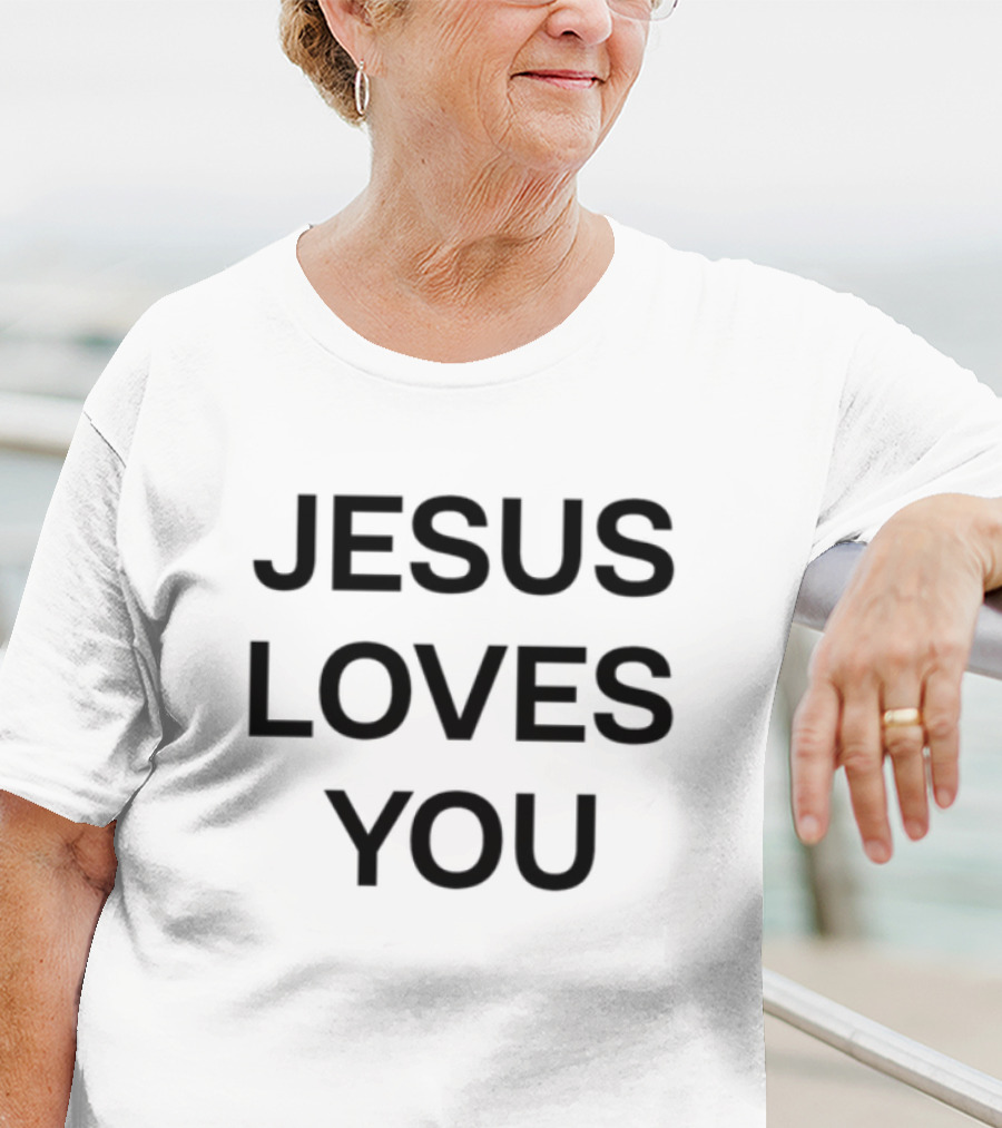 Texans CJ Stroud Jesus Loves You T-Shirt
