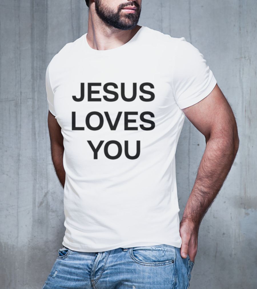 Texans CJ Stroud Jesus Loves You T-Shirt