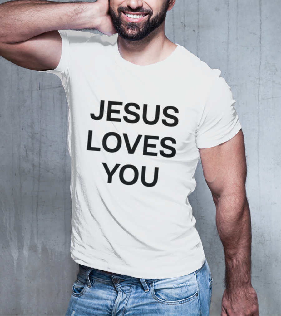 Texans CJ Stroud Jesus Loves You T-Shirt