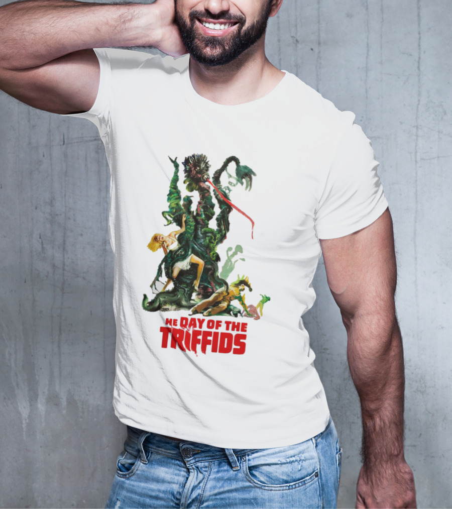 The Day Of The Triffids Classic Movie Horror Imagery T-Shirt