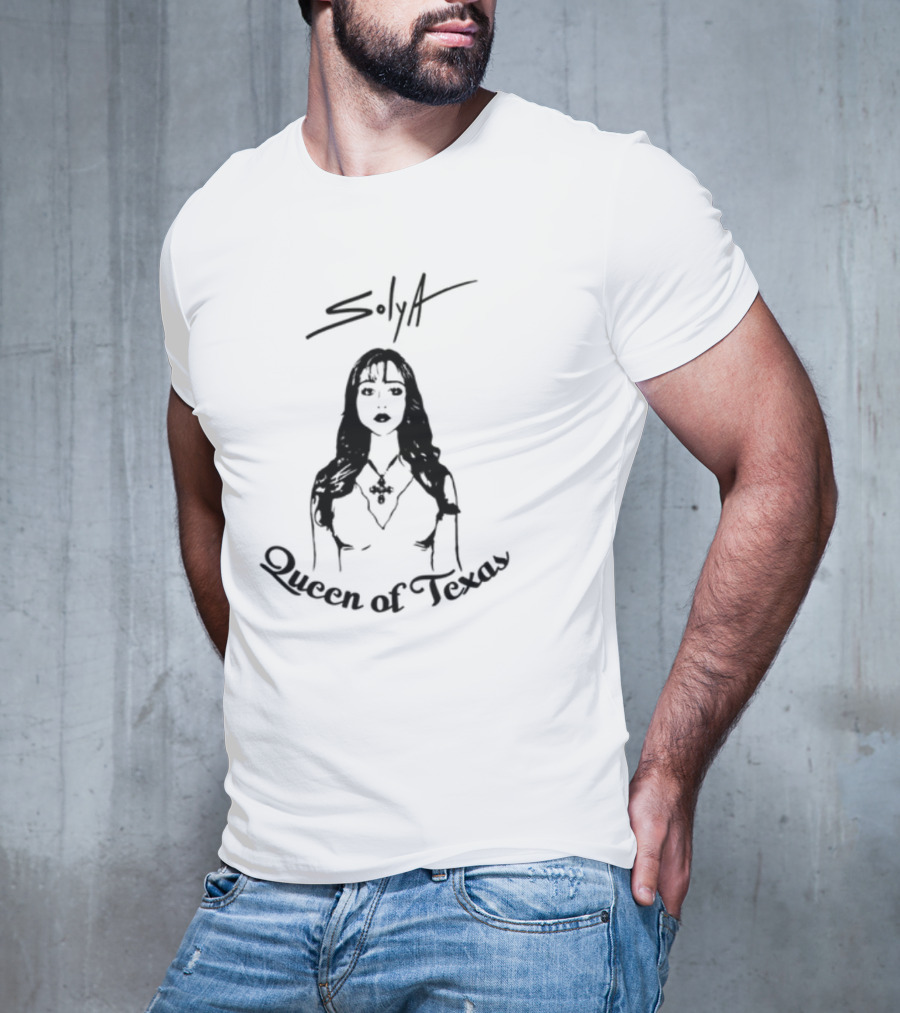 Solya Queen Of Texas With Cowgirl Hat And Southern Charm T-Shirt