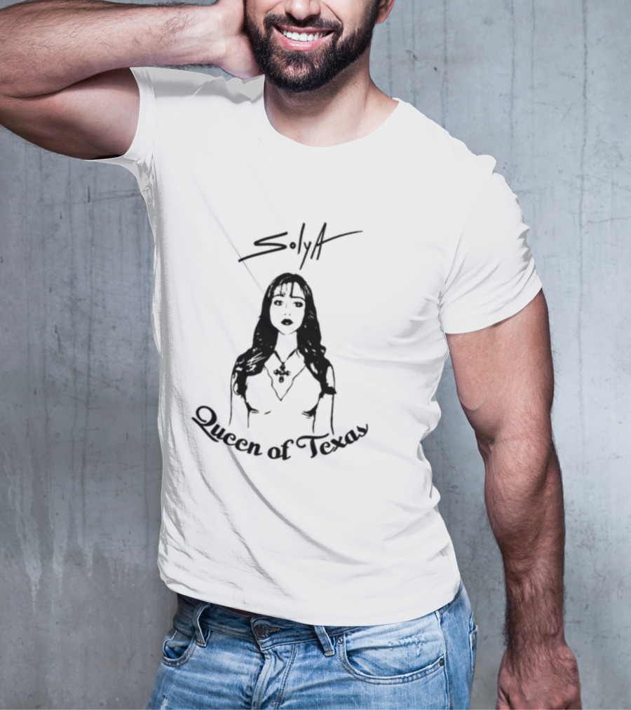 Solya Queen Of Texas With Cowgirl Hat And Southern Charm T-Shirt
