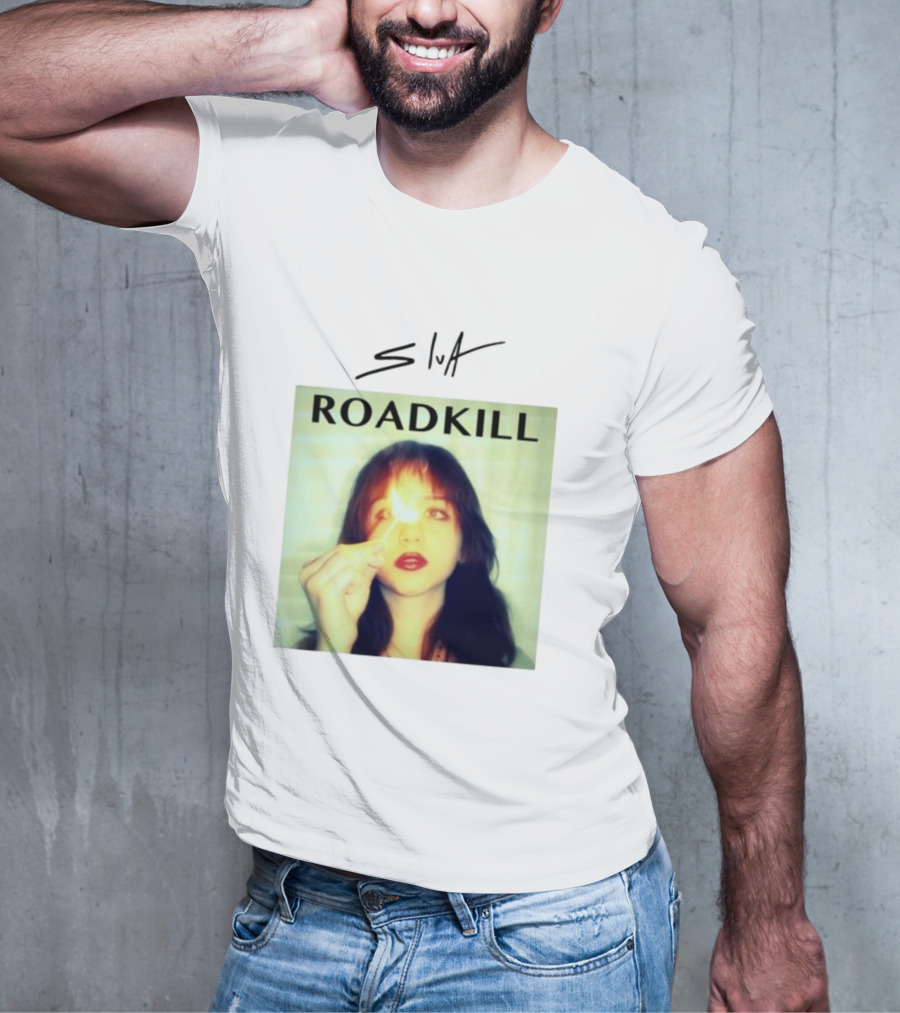 Solya Roadkill Match Flame Portrait T-Shirt
