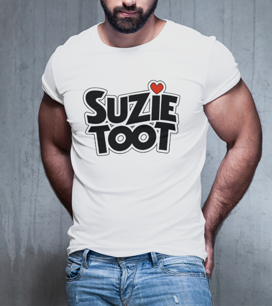 Suzie Toot Heart With Red Love Symbol T-Shirt