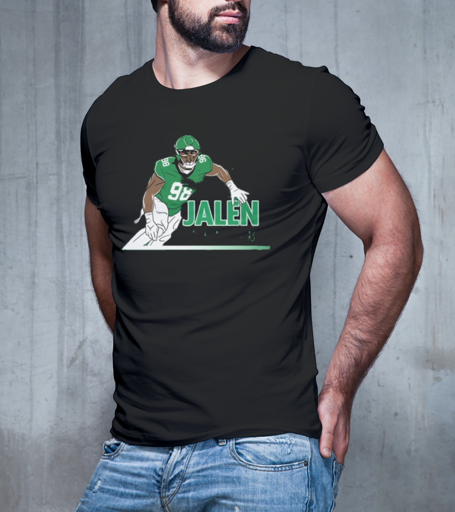 Jalen Carter 98 Big Dawg Pose Football Player T-Shirt